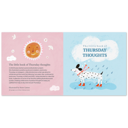 The little book of Thursday thoughts illustrated by Susse Linton - Softcover  Book
